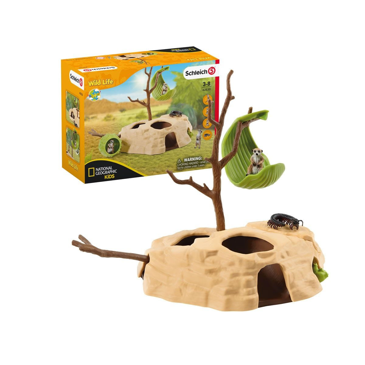 Schleich Meerkat Hangout Set