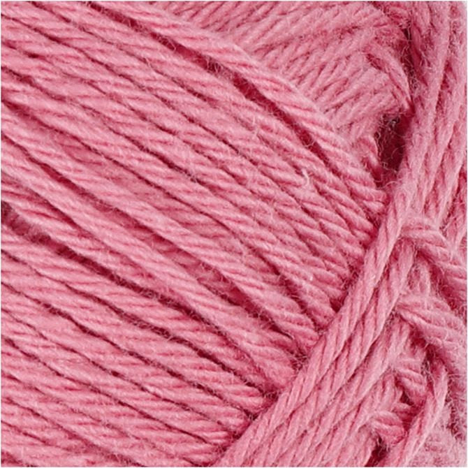Cotton Yarn, dark rose, no. 8/4, L: 170 m, 50 g