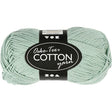 Cotton Yarn, mint green, no. 8/4, L: 170 m, 50 g/