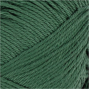 Cotton Yarn, dark green, no. 8/4, L: 170 m, 50 g
