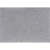 Iron on foil, A5 14.8x21 cm, 1 sheet, silver