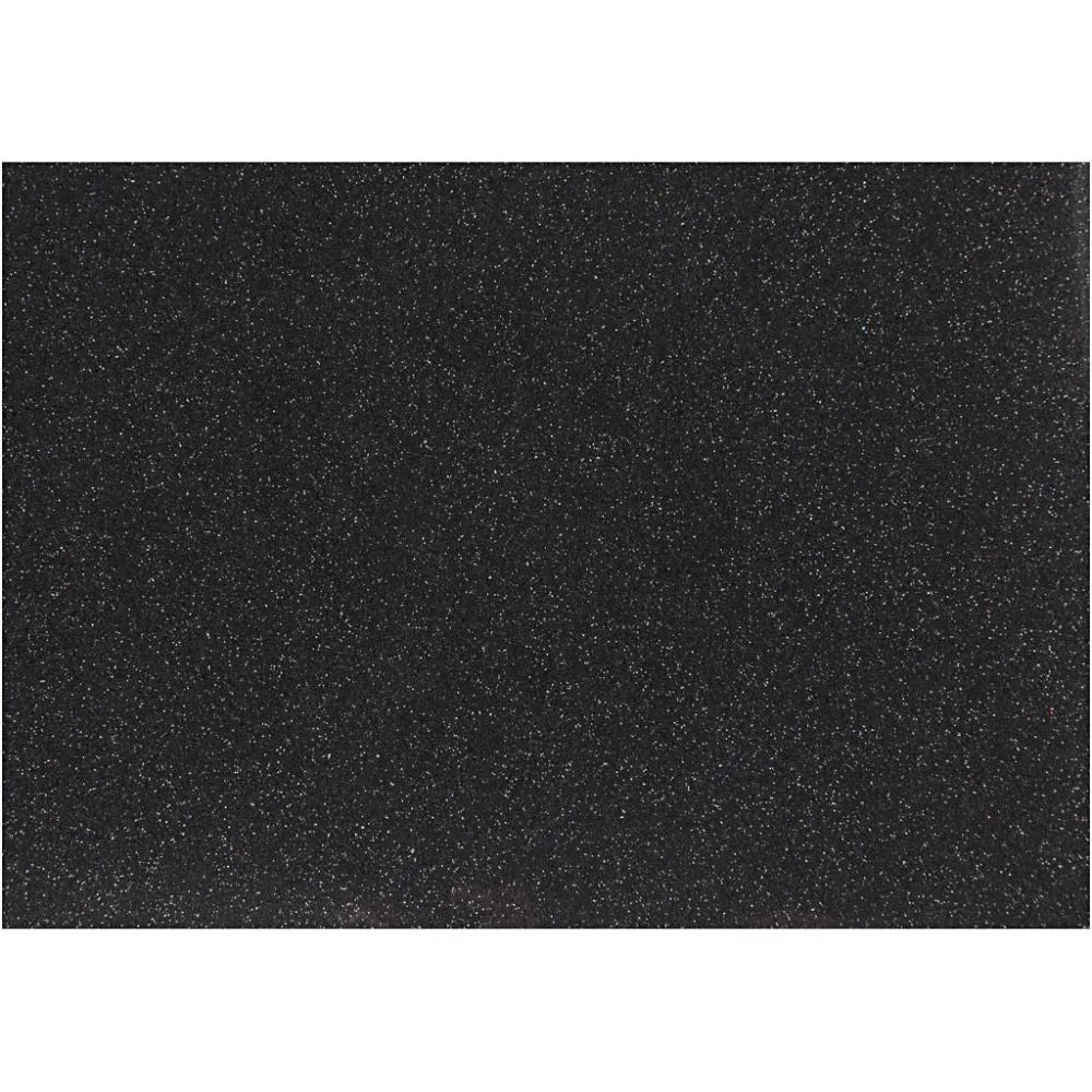 Iron on foil, A5 14.8x21 cm, 1 sheet, black