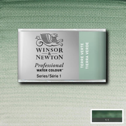Terre Verte Whole Pan - S1 Professional Watercolour