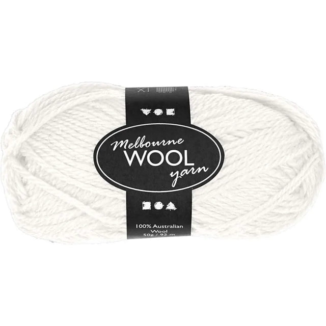 Wool Yarn- Off-White