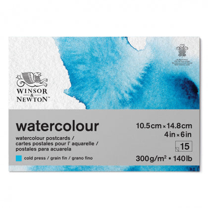 Winsor & Newton- Watercolour Postcard (Gummed) Cold Press - A6