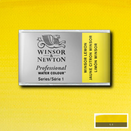 Winsor Lemon Whole Pan - S1 Professional Watercolour