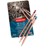 Derwent - Metallic Pencil 12 Tin