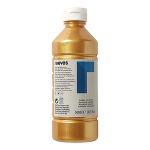 REEVES GOLD 500ML POSTER PAINT