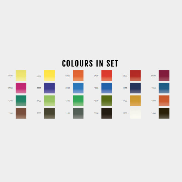 Derwent Inktense Pencils 24 Tin