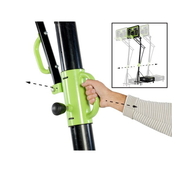 EXIT Galaxy Portable Basketball Backboard (with Dunk rim)