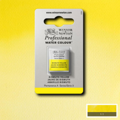 Bismuth Yellow Half Pan - S3 Professional Watercolour