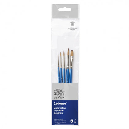 Cotman Brush Short Handle V1 - Set of 5