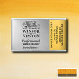 Naples Yellow Deep Whole Pan - S1 Professional Watercolour