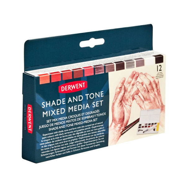 Derwent Shade and Tone Mixed Media Set