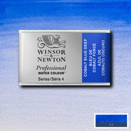 Cobalt Blue Deep Whole Pan - S4 Professional Watercolour