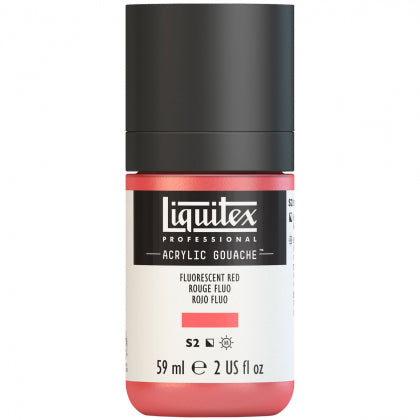 Liquitex Acrylic Gouache 59ml S2 - Fluorescent Red