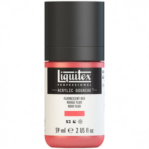 Liquitex Acrylic Gouache 59ml S2 - Fluorescent Red