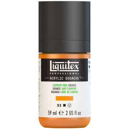 Liquitex Acrylic Gouache 59ml S2 - Cadmium Free Orange