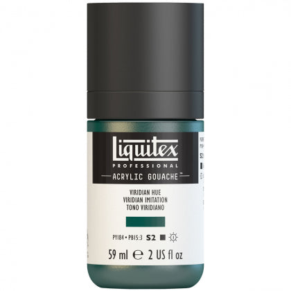 Liquitex Acrylic Gouache 59ml S2 - Viridian Hue