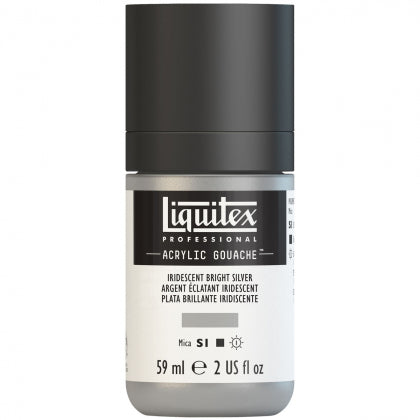 Liquitex Acrylic Gouache 59ml S1 - Iridescent Bright Silver