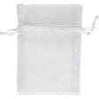 Organza Bags 7x10cm 10pcs White