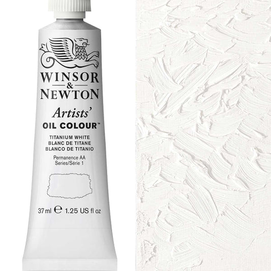 Winsor and Newton 37ml Titanium White - Artists' Oil