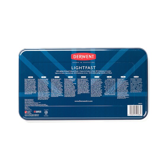 Derwent Lightfast 36 Tin 2302721 5028252525862