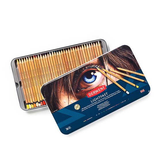 Derwent Lightfast 36 Tin 2302721 5028252525862
