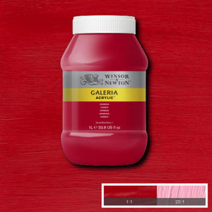 Galeria Acrylic Crimson 1000ml