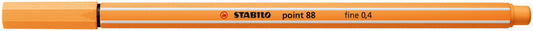 Fineliner - STABILO point 88 - Papaya