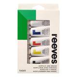 REEVES 5 X 22ML ACRYLIC SET