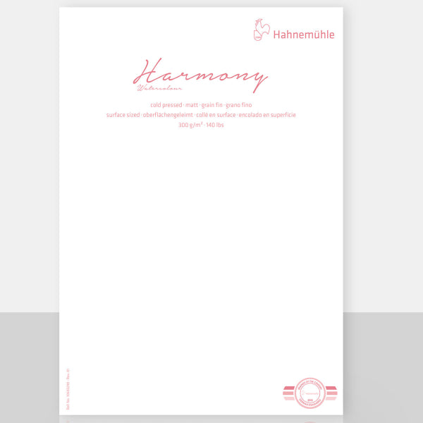 Harmony Cold Press Watercolour Sheets 78.7x54.6cm