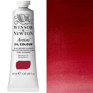Winsor and Newton 37ml Ruby Madder Alizarin S3 - Artists' Oil colour
