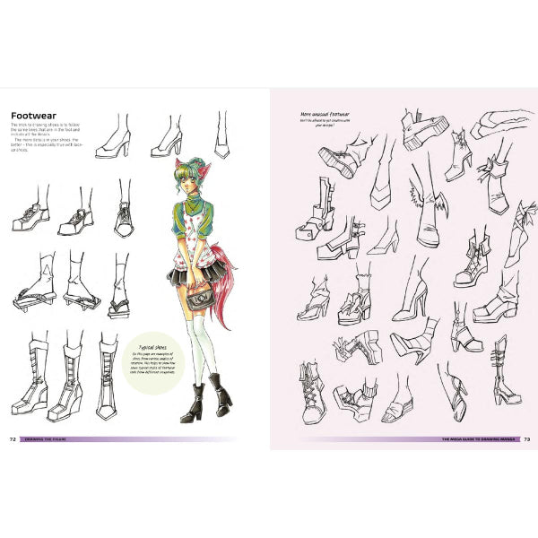 The Mega Guide to Drawing Manga Book