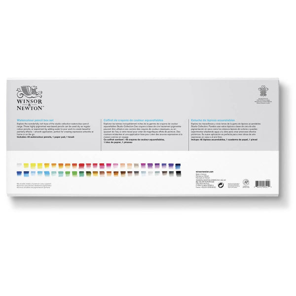 Winsor Newton Studio Collection Watercolour Pencils Set of 48