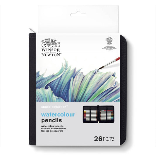 Winsor Newton Studio Collection Watercolour Pencils Wallet 24 Set