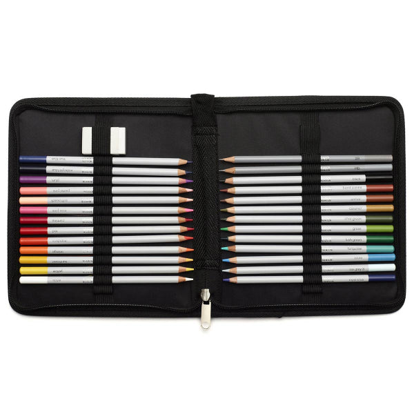 Winsor Newton Studio Collection Colour Pencils Wallet 26 Set