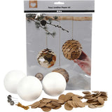 Faux leather paper cones, D: 8 cm, thickness 0.55
