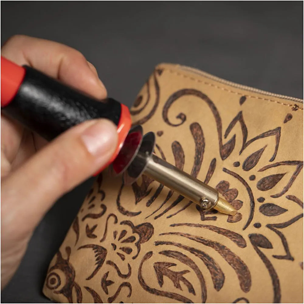 Faux Leather Clutch Bag, L: 21 cm, H: 18, 1 pc, li