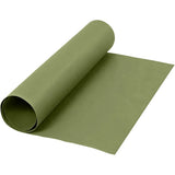 Faux Leather Paper Roll - Green