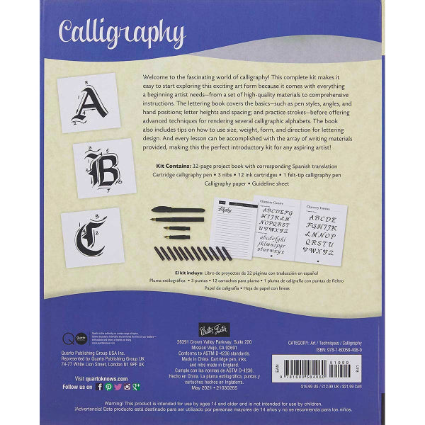 Calligraphy: A Complete Kit for Beginners