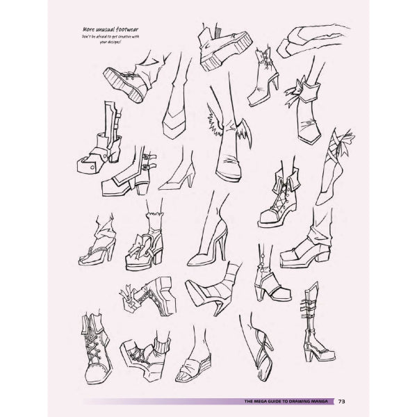 The Mega Guide to Drawing Manga Book