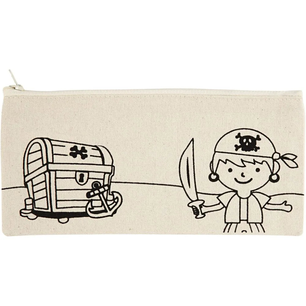 Pencil Case Size 21x9cm 245 g/m2 - Pirates