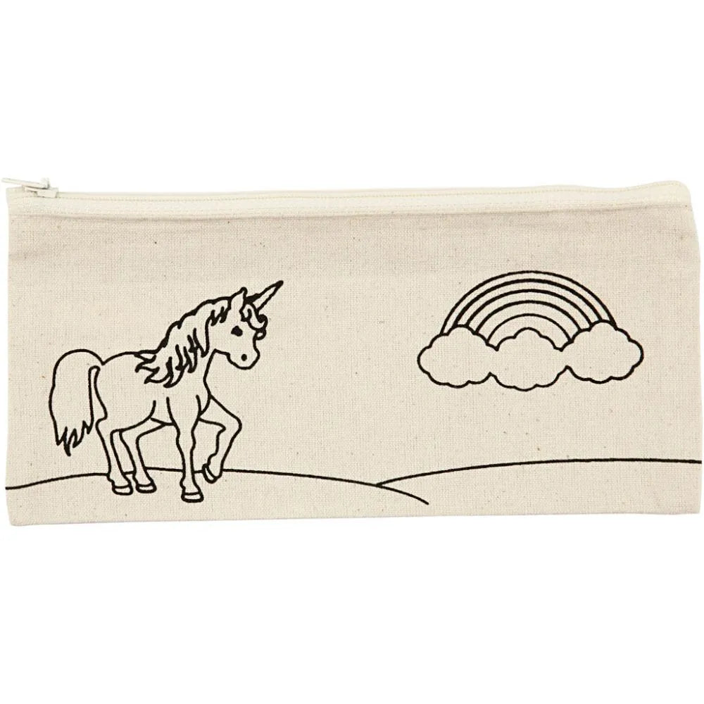 Pencil Case, size 21x9 cm, 245 g/m2, 1 pc, light n