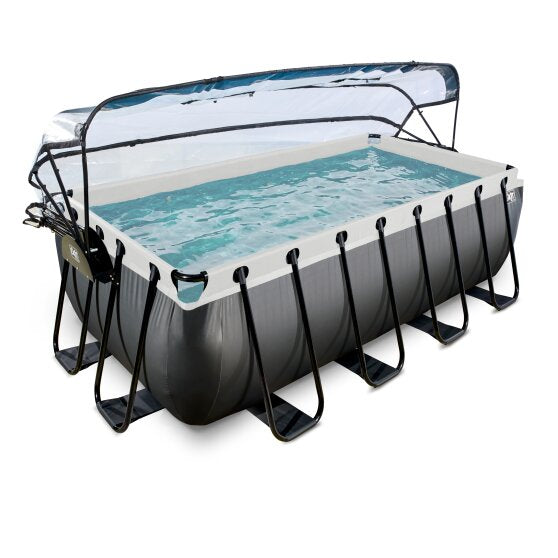 EXIT Frame Pool - 4x2x1.22m (12v Sand filter)