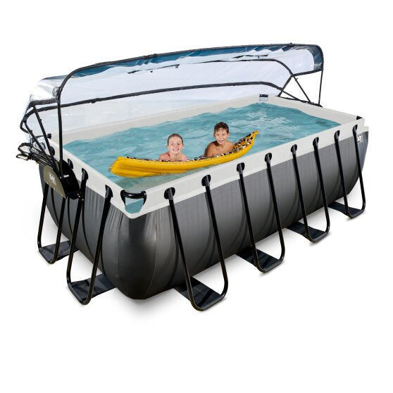 EXIT Frame Pool - 4x2x1.22m (12v Sand filter)