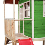 EXIT Loft 300 Playhouse - Green (FSC 100%)