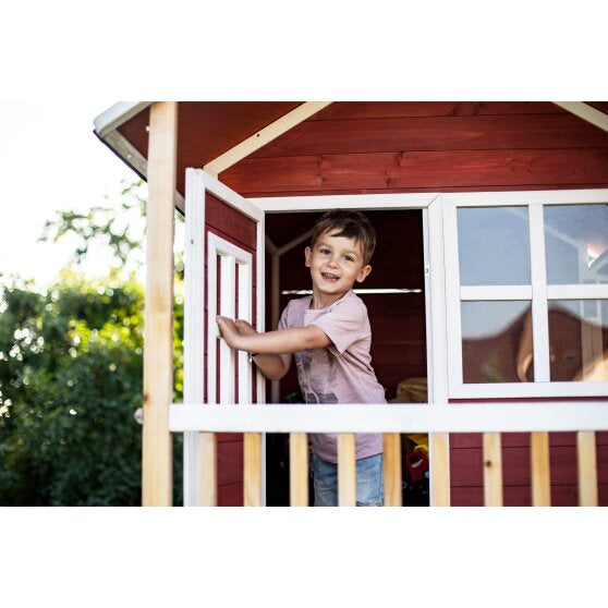 EXIT Loft 350 Wooden Playhouse - Red