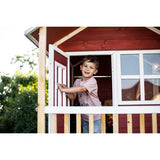 EXIT Loft 350 Wooden Playhouse - Red