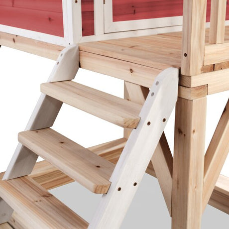 EXIT Loft 500 Wooden Playhouse - Red